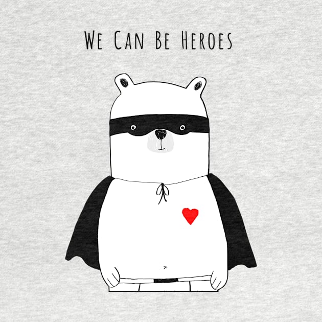 We Can Be Heroes (Red) by mhoiles